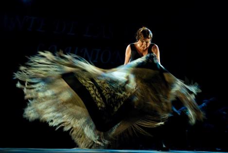 Die Tänzerin Blanca del Rey beim Festival Suma Flamenca. Foto: www.madrid.org/sumaflamenca
